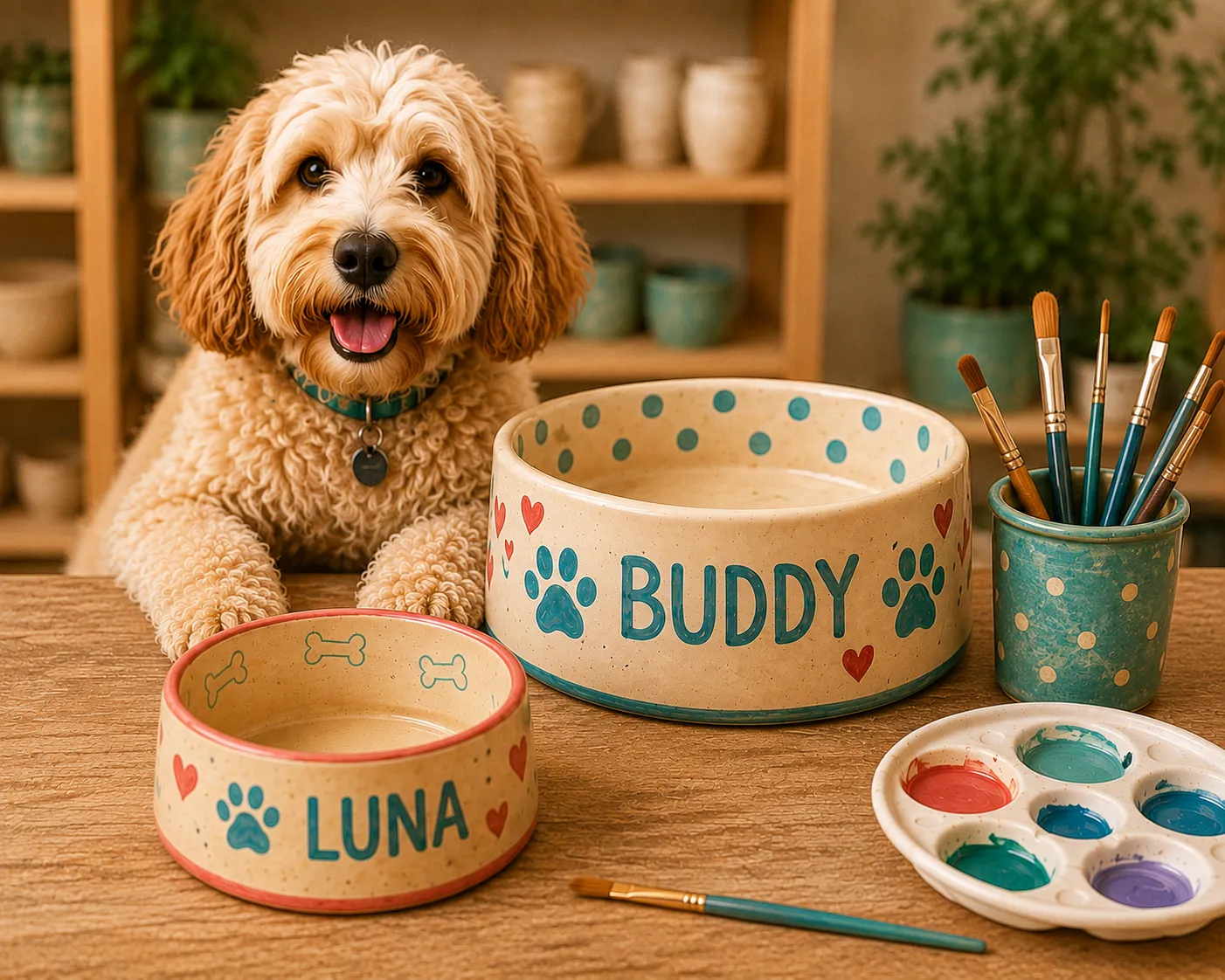 Paint Your Dogs Favourite Bowl!
